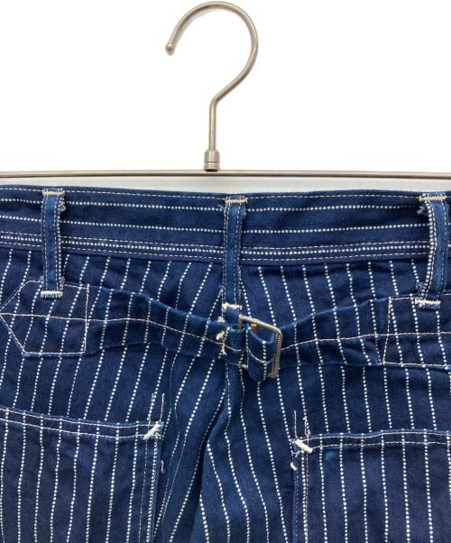 SUGAR CANE（シュガーケーン）SUGAR CANE (シュガーケーン) 9ozウォバッシュストライプ エンジニアパンツ ネイビー サイズ:W30 L32の古着・服飾アイテム