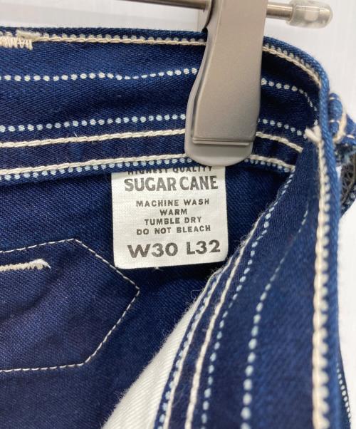 SUGAR CANE（シュガーケーン）SUGAR CANE (シュガーケーン) 9ozウォバッシュストライプ エンジニアパンツ ネイビー サイズ:W30 L32の古着・服飾アイテム