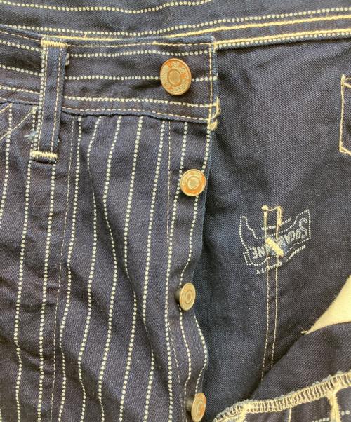 SUGAR CANE（シュガーケーン）SUGAR CANE (シュガーケーン) 9ozウォバッシュストライプ エンジニアパンツ ネイビー サイズ:W30 L32の古着・服飾アイテム