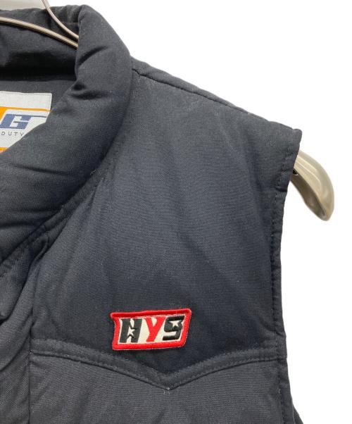 Hysteric Glamour（ヒステリックグラマー）Hysteric Glamour (ヒステリックグラマー) ダウンベスト ブラック サイズ:FREEの古着・服飾アイテム