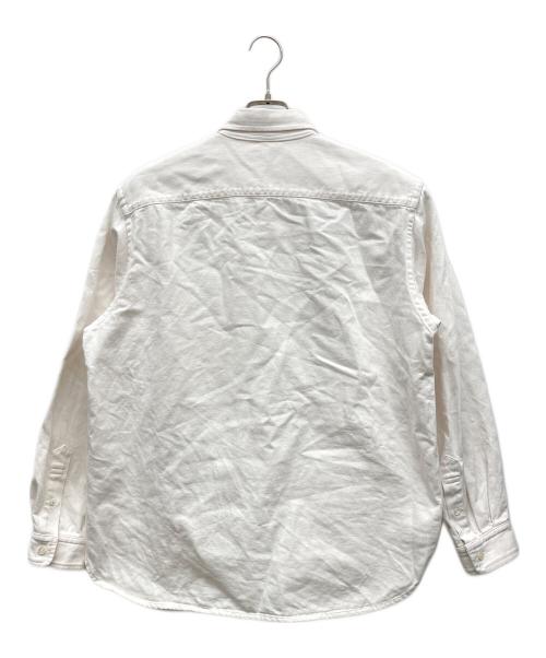 confect（コンフェクト）confect (コンフェクト) ペーパーコットン ボタンダウンシャツ アイボリー サイズ:4の古着・服飾アイテム