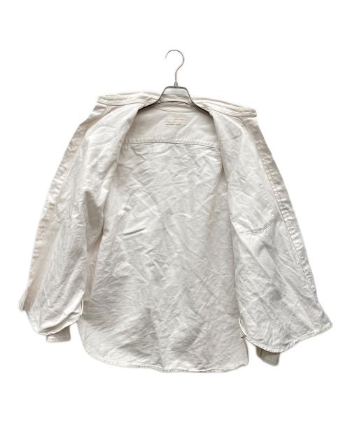 confect（コンフェクト）confect (コンフェクト) ペーパーコットン ボタンダウンシャツ アイボリー サイズ:4の古着・服飾アイテム