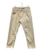 Denhamデンハム）の古着「コーデュロイパンツ」｜アイボリー