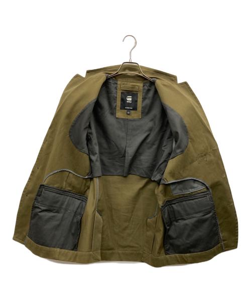 G-STAR RAW（ジースターロゥ）G-STAR RAW (ジースターロゥ) テーラードジャケット オリーブ サイズ:Lの古着・服飾アイテム
