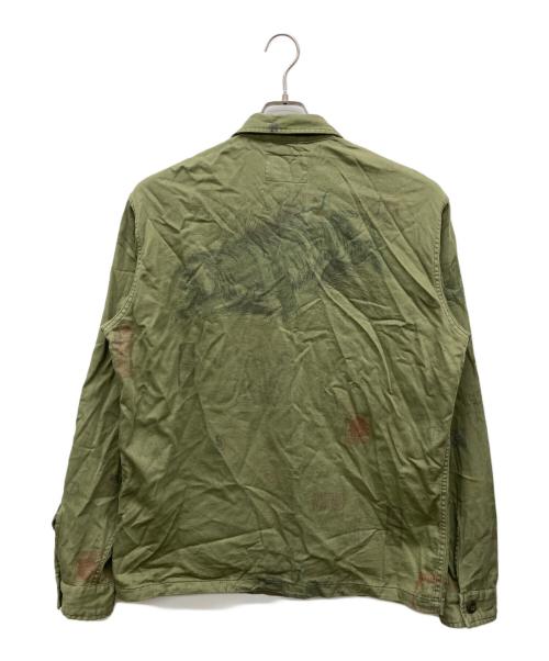 REPLAY（リプレイ）REPLAY (リプレイ) コットンツイルアーミージャケット オリーブ サイズ:XLの古着・服飾アイテム