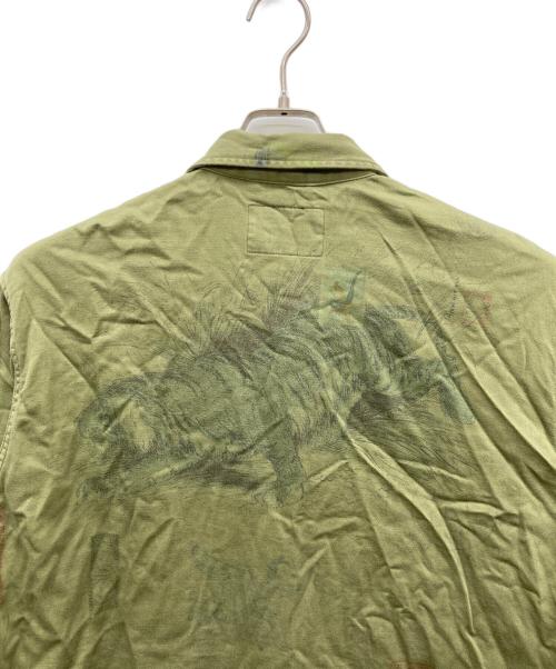 REPLAY（リプレイ）REPLAY (リプレイ) コットンツイルアーミージャケット オリーブ サイズ:XLの古着・服飾アイテム