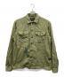 REPLAY（リプレイ）の古着「コットンツイルアーミージャケット」｜オリーブ