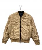 LEVI'Sリーバイス）の古着「中綿リバーシブルジャケット」｜ブラック×ベージュ