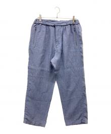SILAS（サイラス）の古着「リネンイージーパンツ」｜ネイビー