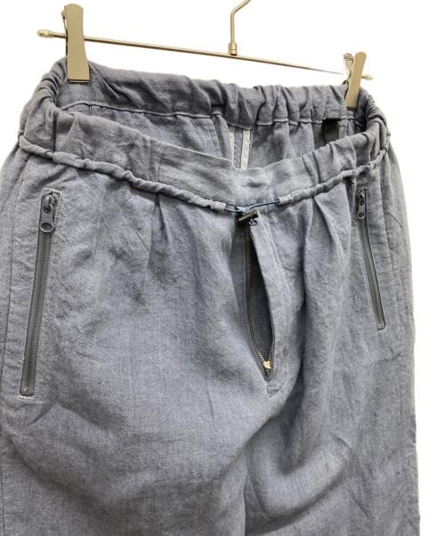 SILAS（サイラス）SILAS (サイラス) リネンイージーパンツ ネイビー サイズ:Lの古着・服飾アイテム