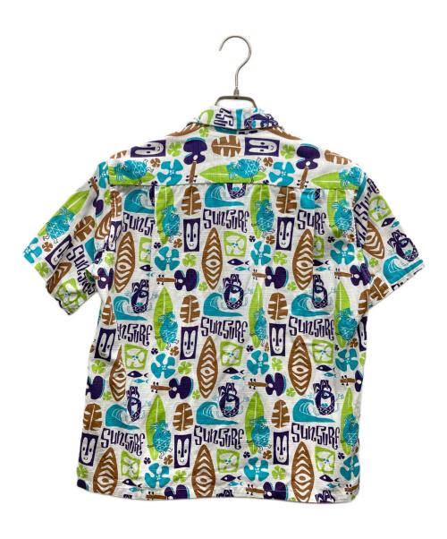 Sun Surf（サンサーフ）Sun Surf (サンサーフ) COTTON SHANTUNG OPEN SHIRT マルチカラー サイズ:Sの古着・服飾アイテム