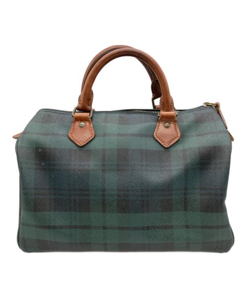 POLO RALPH LAUREN（ポロ・ラルフローレン）POLO RALPH LAUREN (ポロ・ラルフローレン) ミニボストンバッグ グリーンの古着・服飾アイテム