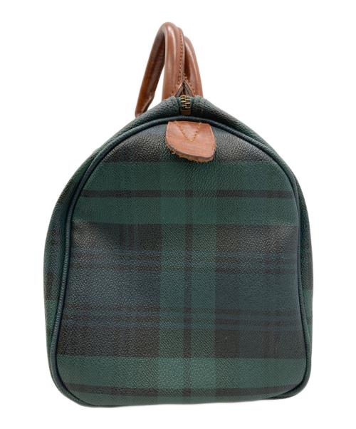 POLO RALPH LAUREN（ポロ・ラルフローレン）POLO RALPH LAUREN (ポロ・ラルフローレン) ミニボストンバッグ グリーンの古着・服飾アイテム