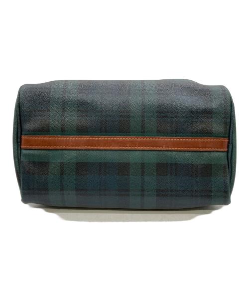 POLO RALPH LAUREN（ポロ・ラルフローレン）POLO RALPH LAUREN (ポロ・ラルフローレン) ミニボストンバッグ グリーンの古着・服飾アイテム