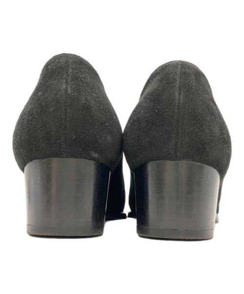 GUCCI（グッチ）GUCCI (グッチ) ビットヒールパンプス ブラック サイズ:37 1/2Cの古着・服飾アイテム