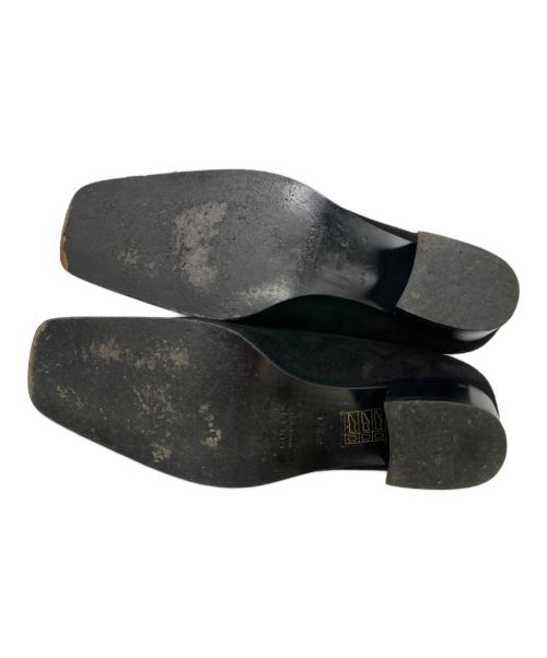 GUCCI（グッチ）GUCCI (グッチ) ビットヒールパンプス ブラック サイズ:37 1/2Cの古着・服飾アイテム