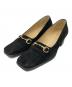 GUCCI（グッチ）の古着「ビットヒールパンプス」｜ブラック