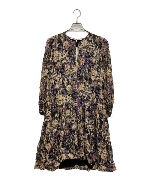 SECOND FEMALE（セカンドフィメール）SECOND FEMALE (セカンドフィメール) ワンピース パープル サイズ:Sの古着・服飾アイテム