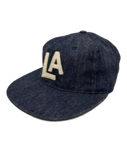 EBBETS FIELD FLANNELS（エベッツフィールドフランネルズ）EBBETS FIELD FLANNELS (エベッツフィールドフランネルズ) キャップ インディゴの古着・服飾アイテム