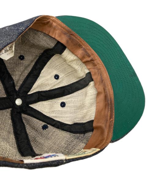 EBBETS FIELD FLANNELS（エベッツフィールドフランネルズ）EBBETS FIELD FLANNELS (エベッツフィールドフランネルズ) キャップ インディゴの古着・服飾アイテム