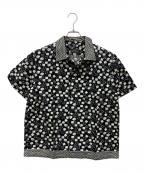 Dry Bonesドライボーンズ）の古着「ダイスオープンカラーシャツ」｜ブラック