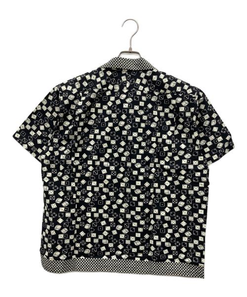 Dry Bones（ドライボーンズ）Dry bones (ドライボーンズ) ダイスオープンカラーシャツ ブラック サイズ:40の古着・服飾アイテム