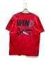 Denham (デンハム) WIND AND SEA (ウィンダンシー) Tシャツ レッド サイズ:XL：5000円