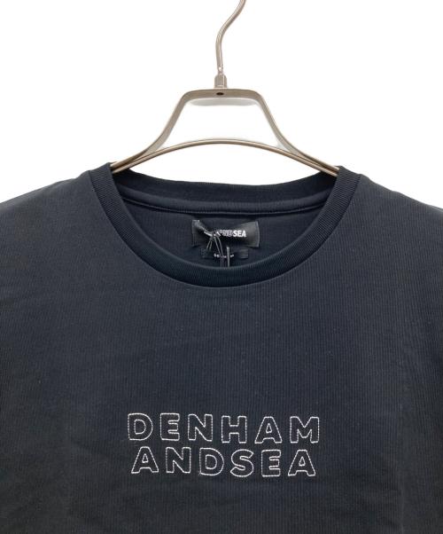 Denham（デンハム）Denham (デンハム) WIND AND SEA (ウィンダンシー) Tシャツ ブラック サイズ:XLの古着・服飾アイテム