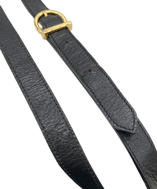 Salvatore Ferragamo（サルヴァトーレ フェラガモ）Salvatore Ferragamo (サルヴァトーレ フェラガモ) ガンチーニショルダーバッグ ブラックの古着・服飾アイテム