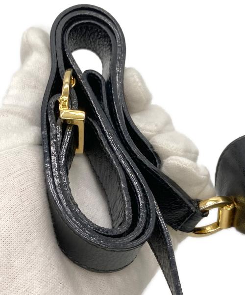 Salvatore Ferragamo（サルヴァトーレ フェラガモ）Salvatore Ferragamo (サルヴァトーレ フェラガモ) ガンチーニショルダーバッグ ブラックの古着・服飾アイテム