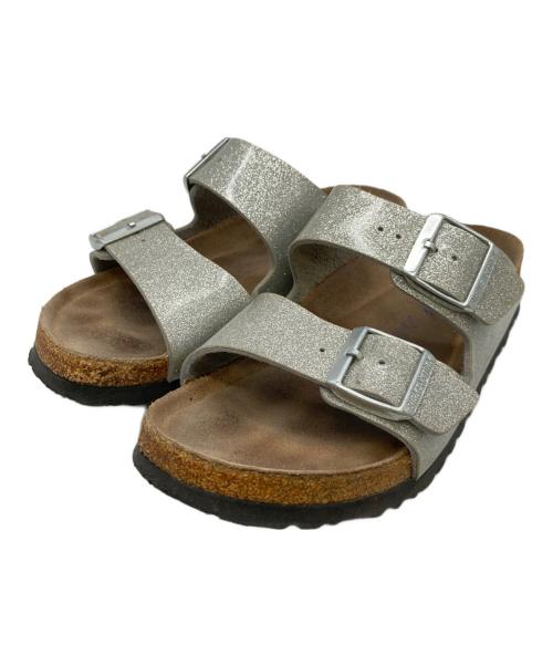 BIRKENSTOCK（ビルケンシュトック）BIRKENSTOCK (ビルケンシュトック) サンダル グレー サイズ:37の古着・服飾アイテム
