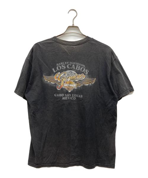 HARLEY-DAVIDSON（ハーレーダビッドソン）HARLEY-DAVIDSON (ハーレーダビッドソン) Tシャツ ブラック サイズ:X-LARGEの古着・服飾アイテム