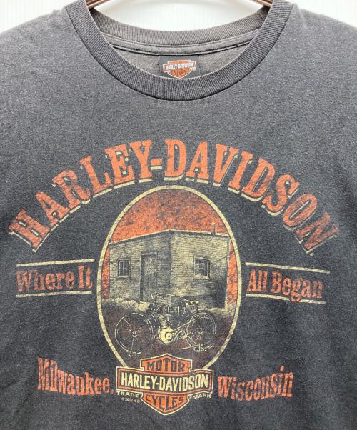 HARLEY-DAVIDSON（ハーレーダビッドソン）HARLEY-DAVIDSON (ハーレーダビッドソン) Tシャツ ブラック サイズ:X-LARGEの古着・服飾アイテム