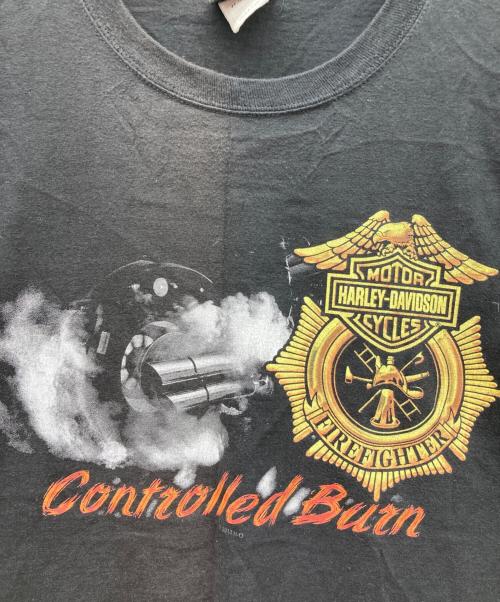 HARLEY-DAVIDSON（ハーレーダビッドソン）HARLEY-DAVIDSON (ハーレーダビッドソン) Tシャツ ブラック サイズ:2X-LARGEの古着・服飾アイテム