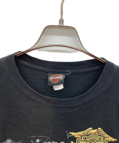 HARLEY-DAVIDSON（ハーレーダビッドソン）HARLEY-DAVIDSON (ハーレーダビッドソン) Tシャツ ブラック サイズ:2X-LARGEの古着・服飾アイテム