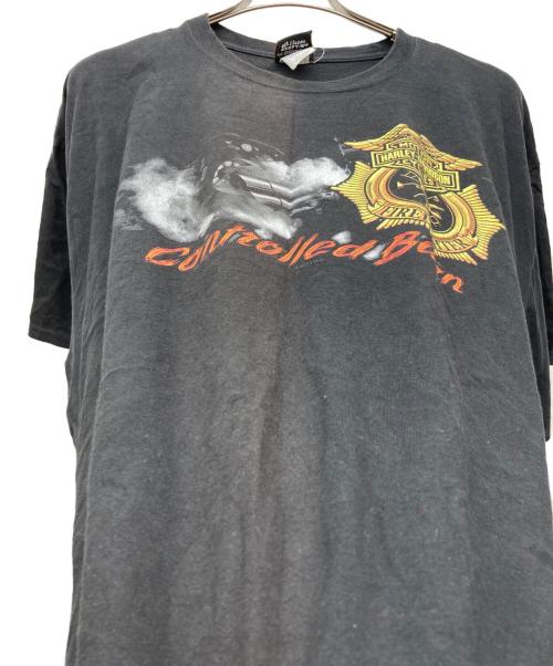 HARLEY-DAVIDSON（ハーレーダビッドソン）HARLEY-DAVIDSON (ハーレーダビッドソン) Tシャツ ブラック サイズ:2X-LARGEの古着・服飾アイテム