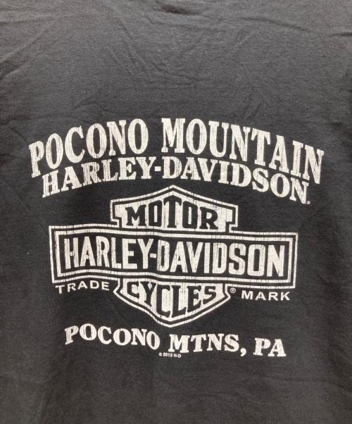 HARLEY-DAVIDSON（ハーレーダビッドソン）HARLEY-DAVIDSON (ハーレーダビッドソン) Tシャツ ブラック サイズ:2X-LARGEの古着・服飾アイテム