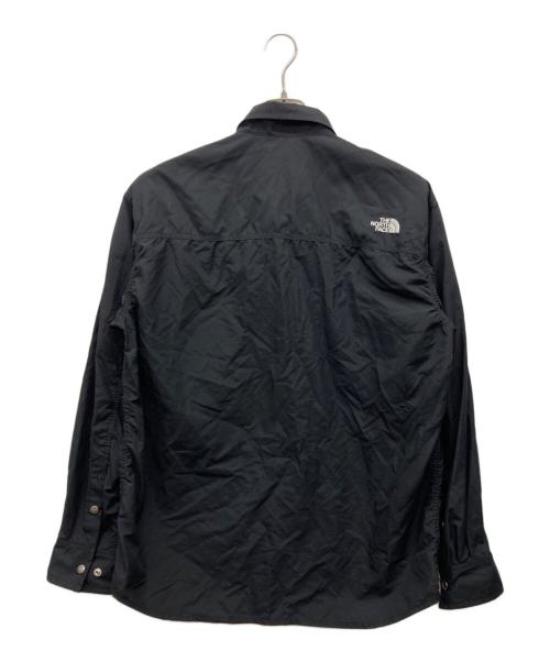 THE NORTH FACE（ザ ノース フェイス）THE NORTH FACE (ザ ノース フェイス) L/S Nuptse Shirt ブラック サイズ:Lの古着・服飾アイテム