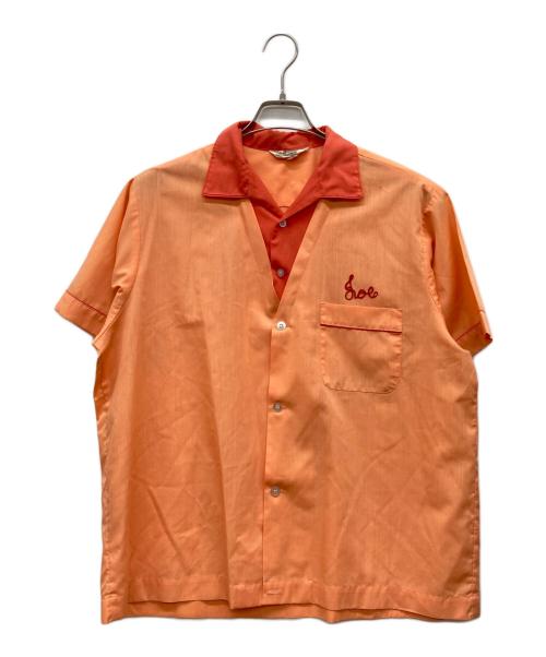 NATNAST（ナットナスト）NATNAST (ナットナスト) ボーリングシャツ オレンジ サイズ:不明の古着・服飾アイテム