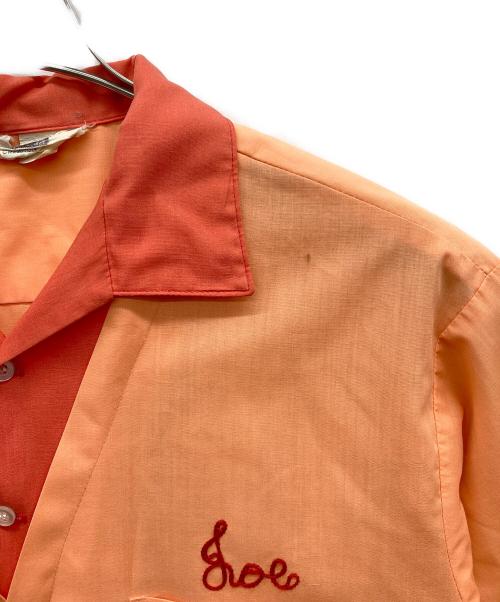 NATNAST（ナットナスト）NATNAST (ナットナスト) ボーリングシャツ オレンジ サイズ:不明の古着・服飾アイテム