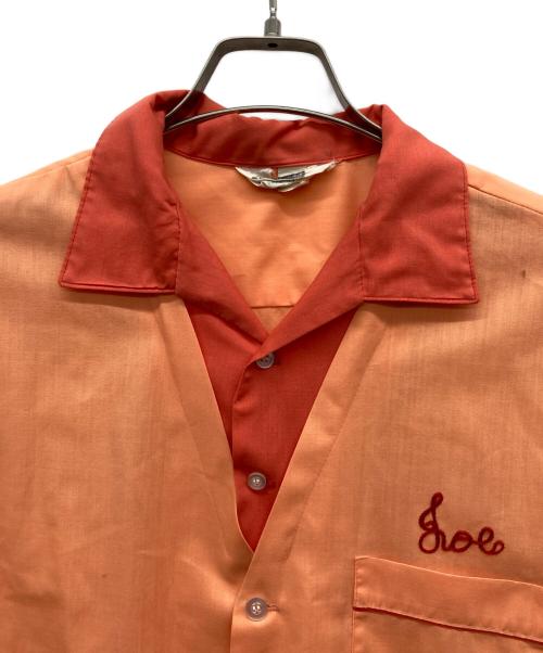 NATNAST（ナットナスト）NATNAST (ナットナスト) ボーリングシャツ オレンジ サイズ:不明の古着・服飾アイテム