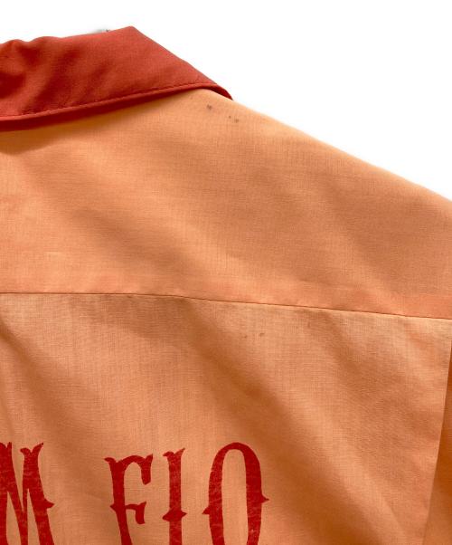 NATNAST（ナットナスト）NATNAST (ナットナスト) ボーリングシャツ オレンジ サイズ:不明の古着・服飾アイテム