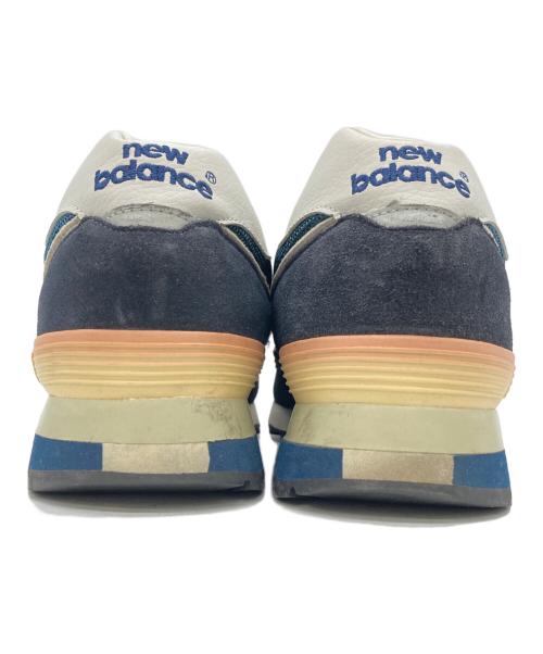 NEW BALANCE（ニューバランス）NEW BALANCE (ニューバランス) ローカットスニーカー ネイビー サイズ:USA 9 1/2 Dの古着・服飾アイテム