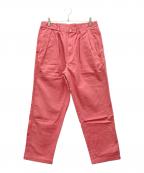 Sugar&Coシュガーアンドコー）の古着「タックパンツ」｜ピンク