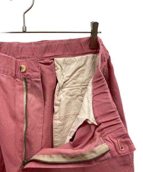 Sugar&Co（シュガーアンドコー）SUGAR&CO (シュガーアンドコー) タックパンツ ピンク サイズ:XLの古着・服飾アイテム