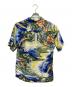 PINEAPPLE JUICE (パインアップル ジュース) アロハシャツ ブルー サイズ:XS：5000円