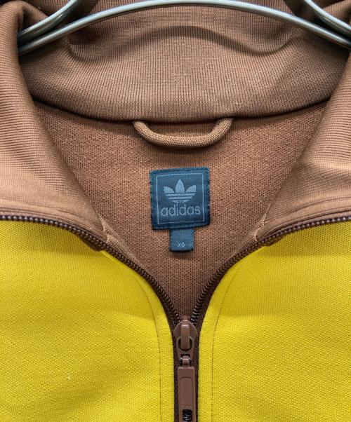 adidas（アディダス）adidas (アディダス) トラックジャケット ブラウン サイズ:XOの古着・服飾アイテム