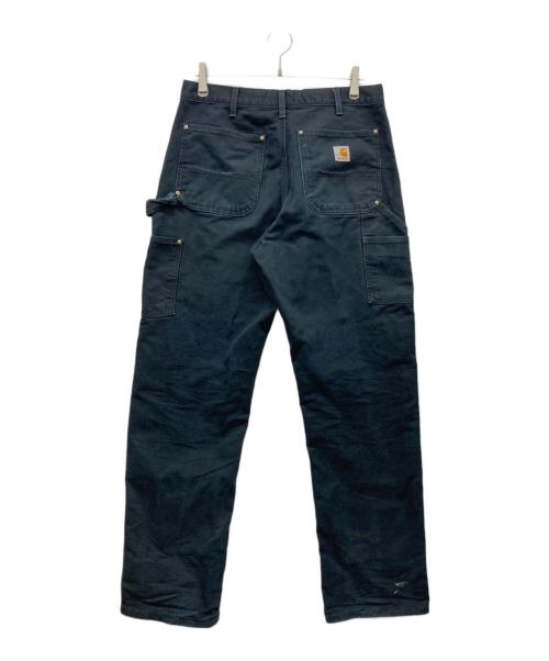 CarHartt（カーハート）CarHartt (カーハート) 125周年ダブルニーワークパンツ ブラック サイズ:W32×L32の古着・服飾アイテム