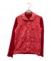 tricot COMME des GARCONS（トリココムデギャルソン）の古着「ラウンドカラーシャツ」｜レッド