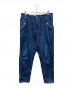 masterkeyマスターキー）の古着「デニムパンツ」｜インディゴ